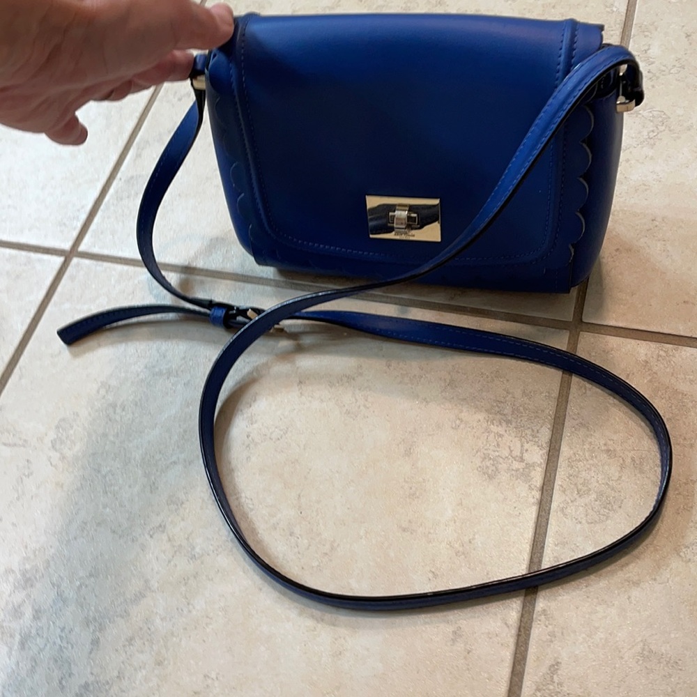 Jewel blue Kate Spade crossbody